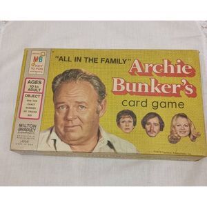 Vintage 1970s Archie Bunker, card game